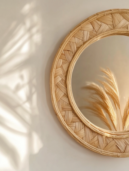 10 popular retro copper and gold living rooms, French bedrooms, shops and hotels, stainless steel makeup mirrors - Image 7