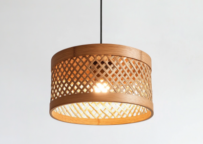 Wabi-sabi style rattan chandelier, living room, dining room, bedroom bedside lamp, modern, simple, light luxury and high-end standing table lamp - Image 8
