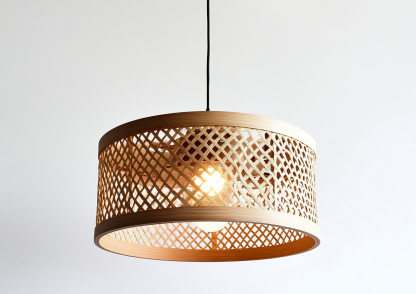 Wabi-sabi style rattan chandelier, living room, dining room, bedroom bedside lamp, modern, simple, light luxury and high-end standing table lamp - Image 7