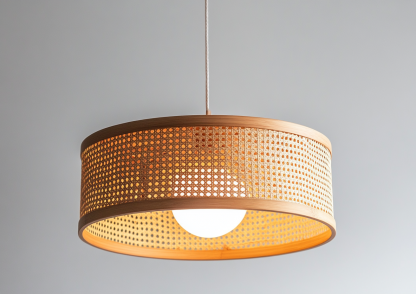 Wabi-sabi style rattan chandelier, living room, dining room, bedroom bedside lamp, modern, simple, light luxury and high-end standing table lamp