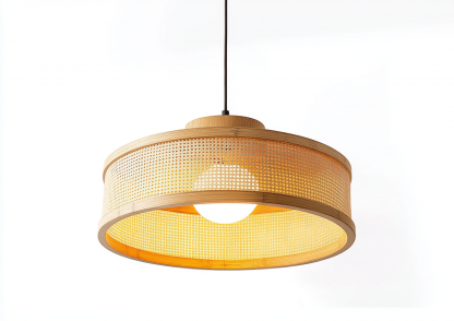 Wabi-sabi style rattan chandelier, living room, dining room, bedroom bedside lamp, modern, simple, light luxury and high-end standing table lamp - Image 9