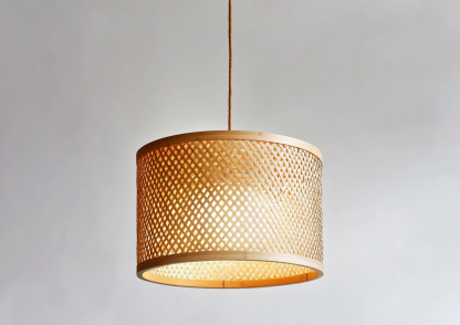 Wabi-sabi style rattan chandelier, living room, dining room, bedroom bedside lamp, modern, simple, light luxury and high-end standing table lamp - Image 8