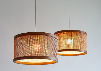 Wabi-sabi style rattan chandelier, living room, dining room, bedroom bedside lamp, modern, simple, light luxury and high-end standing table lamp
