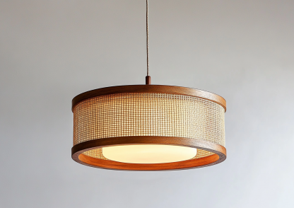 Chinese-style solid wood chandelier, wooden wabi-sabi style dining table, study, tea room, retro guesthouse, Japanese lamps - Image 3