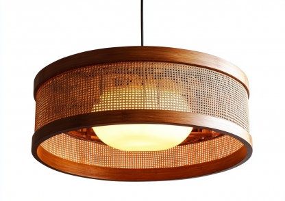 Wabi-sabi style rattan chandelier, living room, dining room, bedroom bedside lamp, modern, simple, light luxury and high-end standing table lamp - Image 7