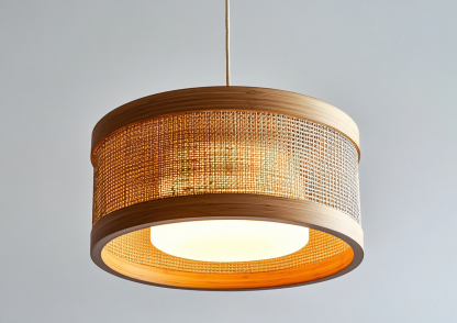Japanese wabi-sabi restaurant chandelier, simple hot pot restaurant booth tea room lamp, dining shop fabric coffee shop bar table lamp - Image 4