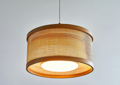 Wabi-sabi style solid wood chandelier, wooden wabi-sabi style dining table, study, tea room, retro guesthouse, Japanese lamps - Image 8