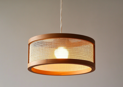 Wabi-sabi style rattan chandelier, living room, dining room, bedroom bedside lamp, modern, simple, light luxury and high-end standing table lamp - Image 3