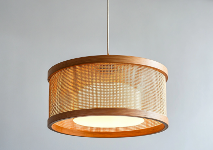 Wabi-sabi style rattan chandelier, living room, dining room, tea room, bamboo chandelier, Chinese-style creative and personalized homestay bamboo art chandelier - Image 7