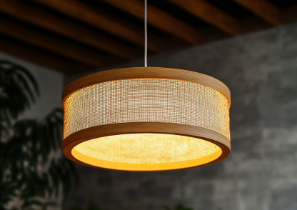 Wabi-sabi style rattan chandelier, living room, dining room, bedroom bedside lamp, modern, simple, light luxury and high-end standing table lamp - Image 4