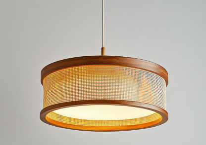 Wabi-sabi style rattan chandelier, living room, dining room, bedroom bedside lamp, modern, simple, light luxury and high-end standing table lamp - Image 5