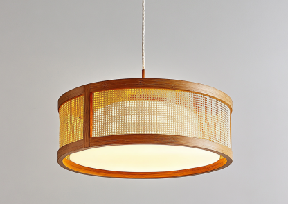 Wabi-sabi style rattan chandelier, living room, dining room, bedroom bedside lamp, modern, simple, light luxury and high-end standing table lamp - Image 2