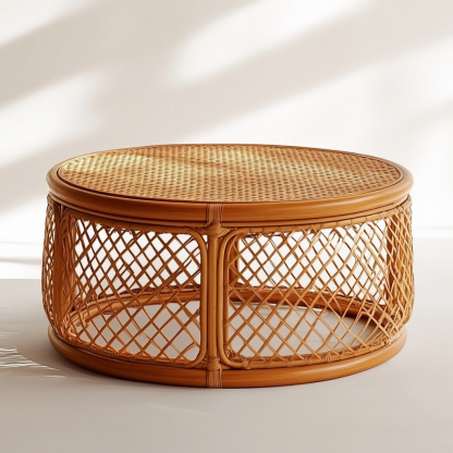Pet bed, wicker dog bed, cat bed, American-style retro solid wood animal house furniture, Teddy Bichon Frise dog mattress - Image 7