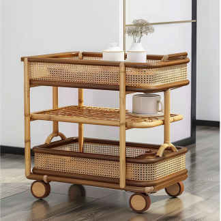 Small cart, advanced medical hairdressing, mobile storage rack, plastic surgery care instrument, hand-pushed tool cart
