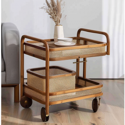 Small cart, advanced medical hairdressing, mobile storage rack, plastic surgery care instrument, hand-pushed tool cart - Image 5