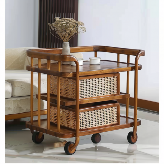 Small cart, advanced medical hairdressing, mobile storage rack, plastic surgery care instrument, hand-pushed tool cart