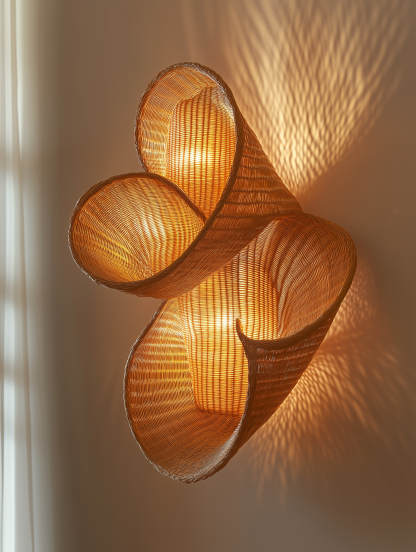 Japanese Zen-style lighting fixtures, wabi-sabi homestay living room and tea room retro lamps, bedroom simple, individual and creative bedside and wall lamps - Image 2
