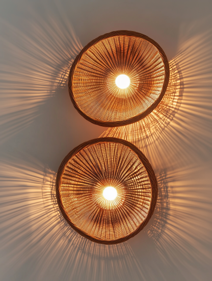 Japanese Zen-style lighting fixtures, wabi-sabi homestay living room and tea room retro lamps, bedroom simple, individual and creative bedside and wall lamps - Image 4