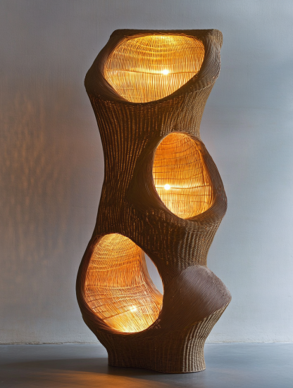 Creative abstract solid wood sculpture ornaments in the hotel lobby, high-end model room, living room and entrance hall wood carving decorative artworks - Image 10