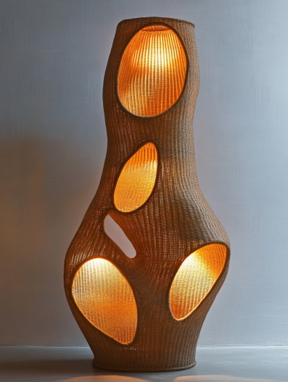 Creative abstract solid wood sculpture ornaments in the hotel lobby, high-end model room, living room and entrance hall wood carving decorative artworks - Image 4
