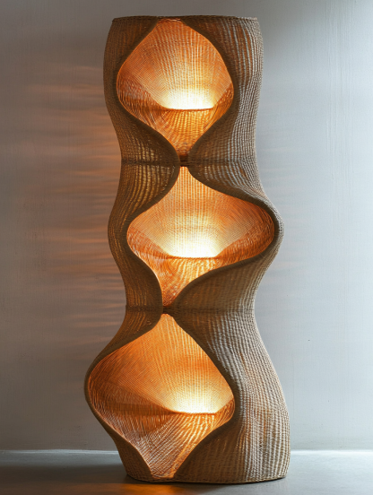 Creative abstract solid wood sculpture ornaments in the hotel lobby, high-end model room, living room and entrance hall wood carving decorative artworks - Image 3