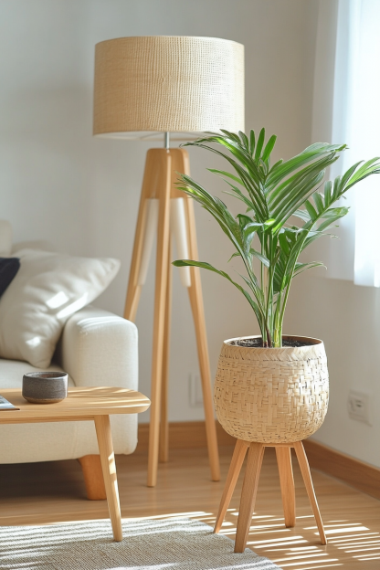 Wabi-sabi style bamboo and rattan chandelier, Zen tea room, homestay designer, living room, bedroom, dining room, retro Japanese personality - Image 3