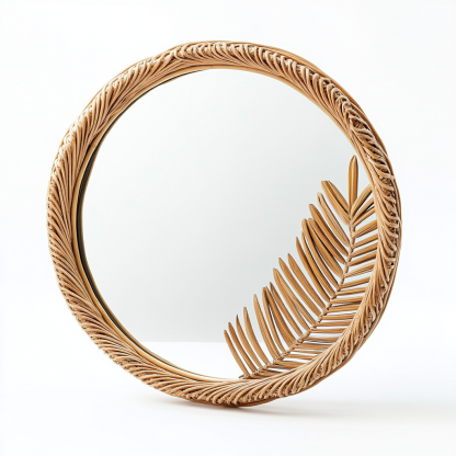 Nordic InS-style bedroom dressing table, makeup mirror, and Internet celebrity InS-style mirror - Image 4