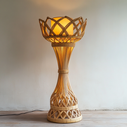Nordic-style entrance hall, living room, floor lamp, long corridor, interior decorative items and ornaments art - Image 7