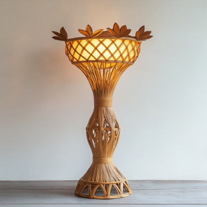 Nordic-style entrance hall, living room, floor lamp, long corridor, interior decorative items and ornaments art - Image 4