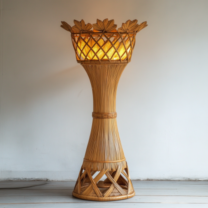 Nordic-style entrance hall, living room, floor lamp, long corridor, interior decorative items and ornaments art - Image 7