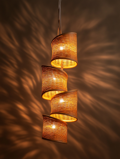 Simple long strip chandelier, bedroom, dining room, homestay, hotel decoration, bedside, living room ornament, study - Image 6