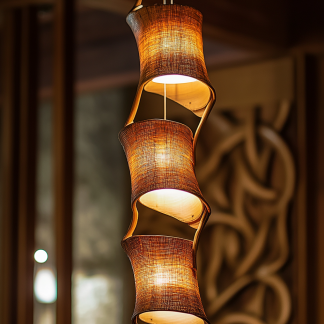 Bedroom floor lamp, living room creative sofa, model room decorative items, metal entrance hall, Chinese style