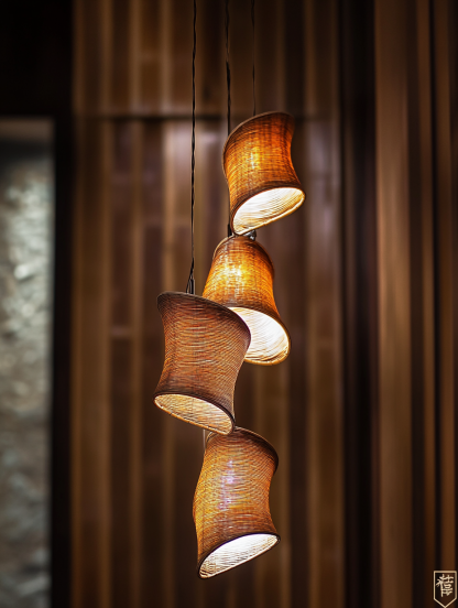 Bedroom floor lamp, living room creative sofa, model room decorative items, metal entrance hall, Chinese style - Image 7