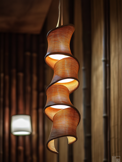 Bedroom floor lamp, living room creative sofa, model room decorative items, metal entrance hall, Chinese style - Image 6