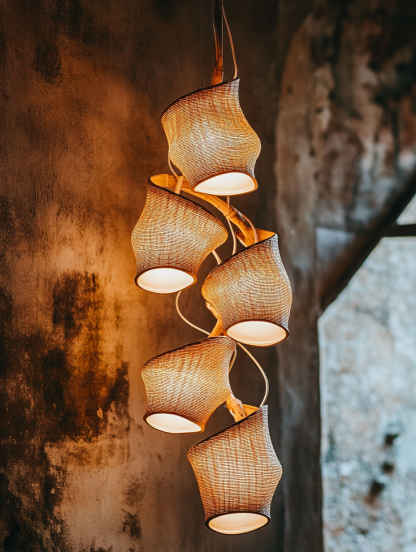 Chinese-style table lamp, retro living room, hotel and homestay table lamp, Japanese wabi-sabi style study, Zen tea room, bedroom atmosphere lamp - Image 4