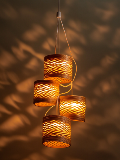 American industrial retro style hemp rope chandelier, coffee shop, clothing store, personalized and creative dining table, restaurant bar counter dining chandelier - Image 9