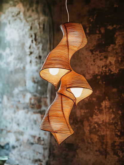 Simple long strip chandelier, bedroom, dining room, homestay, hotel decoration, bedside, living room ornament, study - Image 4