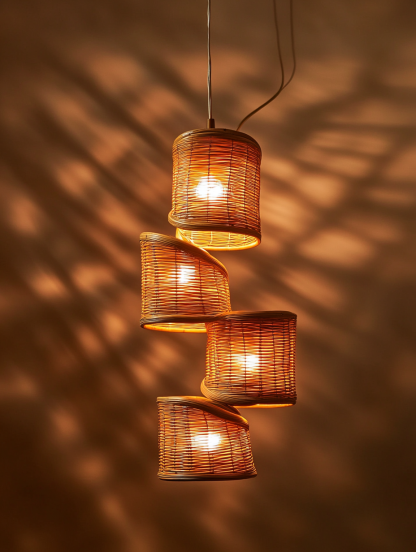 American industrial retro style hemp rope chandelier, coffee shop, clothing store, personalized and creative dining table, restaurant bar counter dining chandelier - Image 5