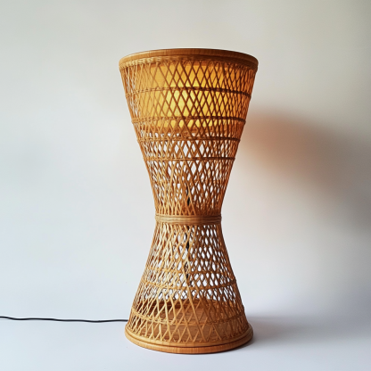 Tea room, living room, study, fabric floor lamp, homestay decorative lamp, bedroom, hot pot restaurant lamp, Zen balcony, handmade coffee shop