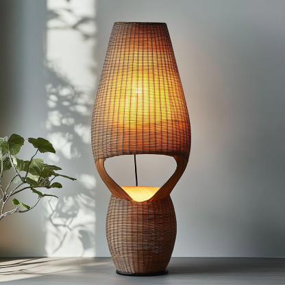 Wabi-sabi style floor lamp, living room sofa, bedroom bedside lamp, homestay hotel, homestay decorative lamp - Image 9