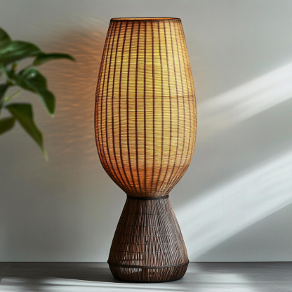 Wabi-sabi style floor lamp, living room sofa, bedroom bedside lamp, homestay hotel, homestay decorative lamp - Image 6