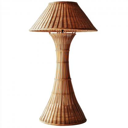 Japanese-style designer floor lamps for hotel and homestay living rooms, model rooms, hand-woven hemp rope decorations, Zhongshan lighting fixtures - Image 9