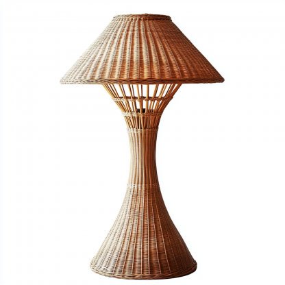 Japanese-style designer floor lamps for hotel and homestay living rooms, model rooms, hand-woven hemp rope decorations, Zhongshan lighting fixtures - Image 7