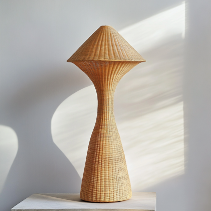 Wabi-sabi style floor lamp, hemp rope, Zen-inspired designer's creative homestay, living room sofa side, bedroom atmosphere standing lamp - Image 9