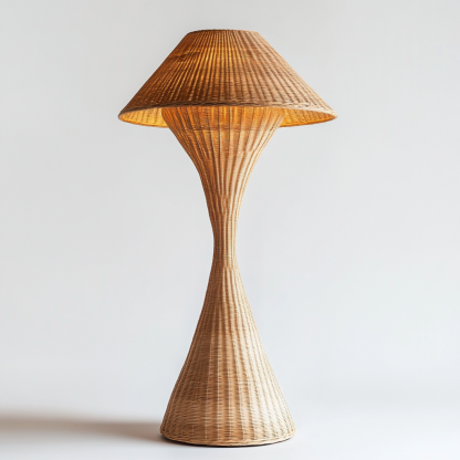 Bamboo woven chandelier, bamboo art Zen-inspired tea room, Chinese restaurant, homestay, Japanese rattan woven lantern, retro creative art lampshade - Image 8