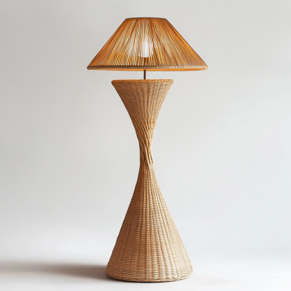 Bamboo woven chandelier, bamboo art Zen-inspired tea room, Chinese restaurant, homestay, Japanese rattan woven lantern, retro creative art lampshade - Image 6