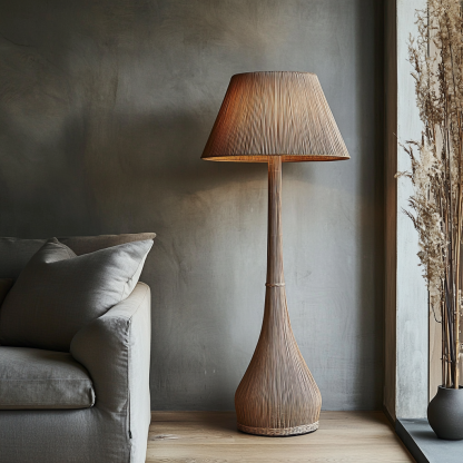 10 Wabi-sabi floor lamps, Nordic living room, sofa next to the entrance, bedroom, bedside lamps, homestay, Zen tea room - Image 9