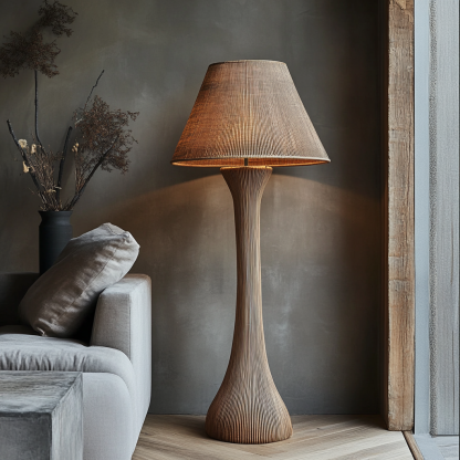 10 Wabi-sabi floor lamps, Nordic living room, sofa next to the entrance, bedroom, bedside lamps, homestay, Zen tea room - Image 8