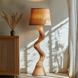Hotel, coffee shop, bedroom, lobby, homestay, floor lamp, balcony, Zen tea room lamp