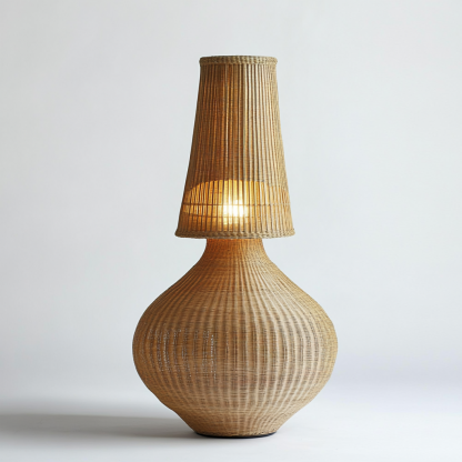 Tea room, living room, study, fabric floor lamp, homestay decorative lamp, bedroom, hot pot restaurant lamp, Zen balcony, handmade coffee shop - Image 8